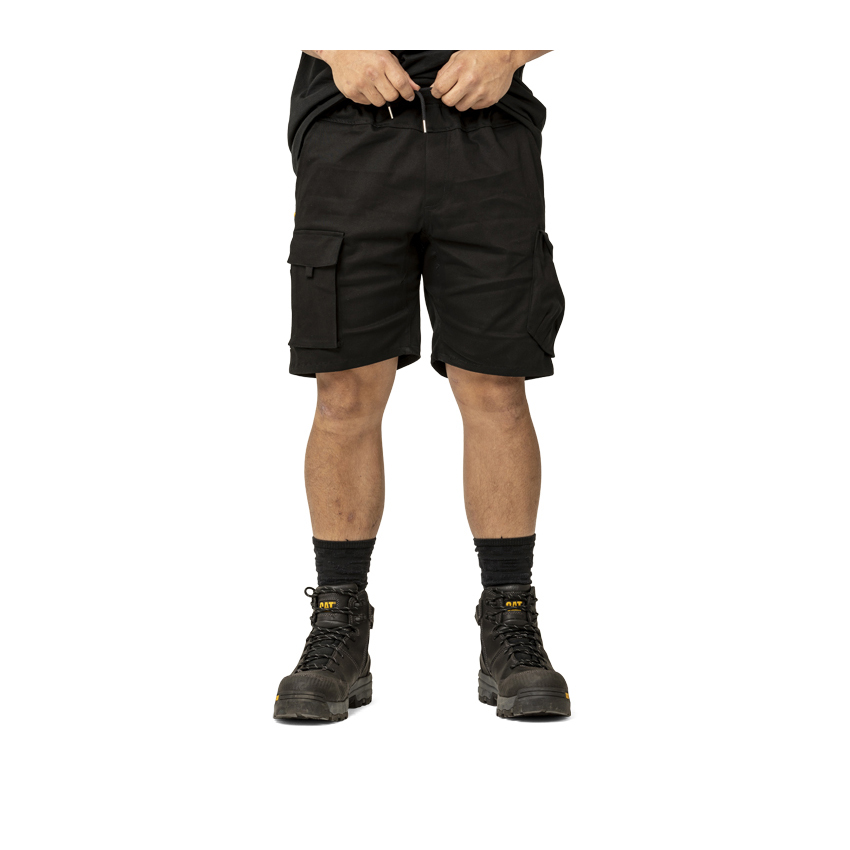 Caterpillar Diesel - Mens Work Shorts - Black - NZ (251ASDZOL)